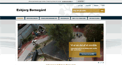 Desktop Screenshot of esbjergboernegaard.esbjergkommune.dk