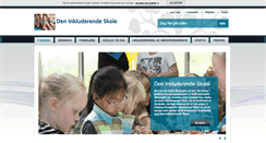 Desktop Screenshot of deninkluderendeskole.esbjergkommune.dk