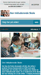 Mobile Screenshot of deninkluderendeskole.esbjergkommune.dk