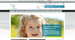 Desktop Screenshot of dagplejen.esbjergkommune.dk