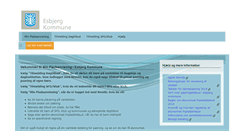 Desktop Screenshot of minpladsanvisning.esbjergkommune.dk