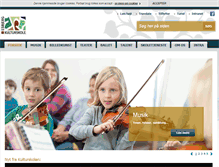 Tablet Screenshot of kulturskolen.esbjergkommune.dk