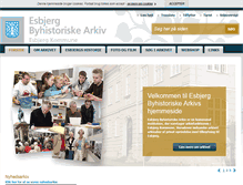 Tablet Screenshot of eba.esbjergkommune.dk
